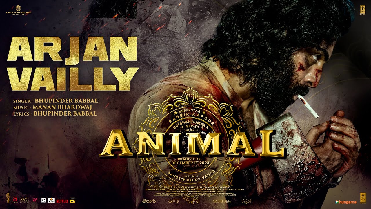 अर्जन वैल्ली Arjan Vailly Lyrics in Hindi – Animal