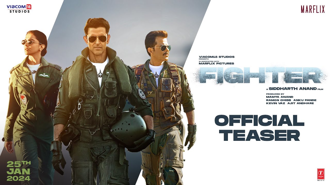 Fighter - Teaser | Hrithik Roshan | Deepika Padukone