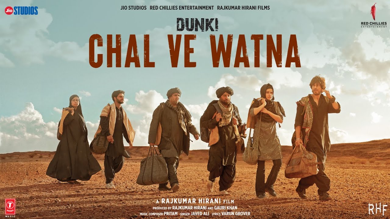 चल वे वतना Chal Ve Watna Lyrics in Hindi – Dunki (Javed Ali)