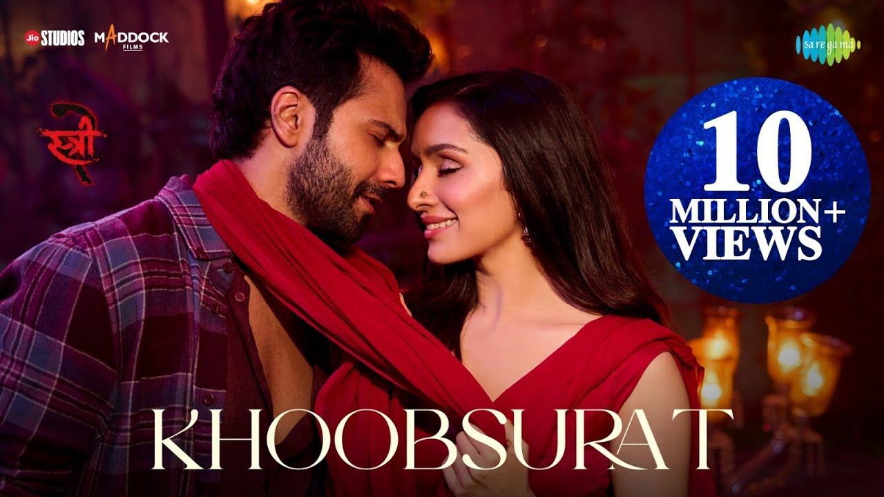 खूबसूरत KHOOBSURAT LYRICS IN HINDI - Vishal Mishra | Stree 2