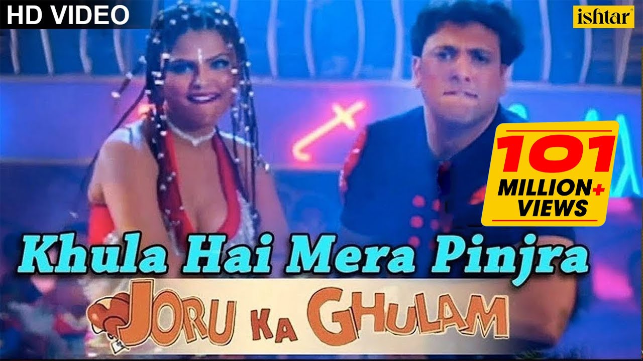 KHULA HAI MERA PINJARA LYRICS - Alka Yagnik, Kumar Sanu | Joru Ka Gulam