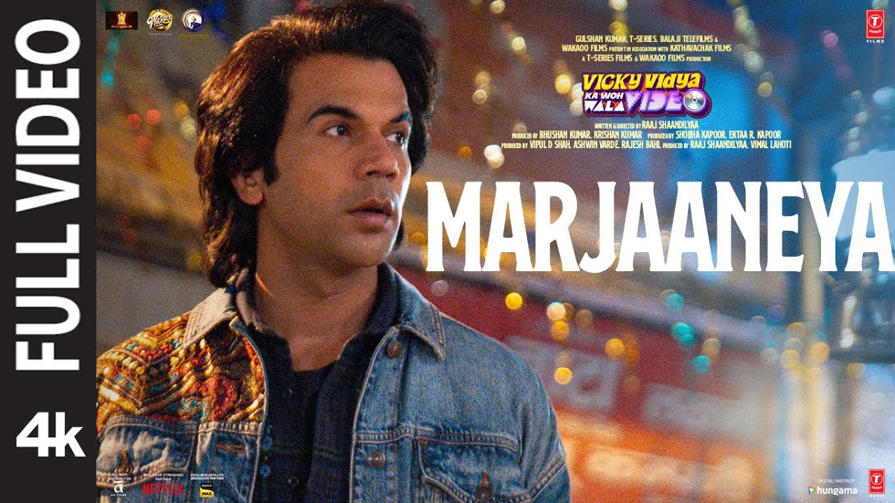 MARJAANEYA LYRICS - Varun Jain | Vicky Vidya Ka Woh Wala Video(2024)