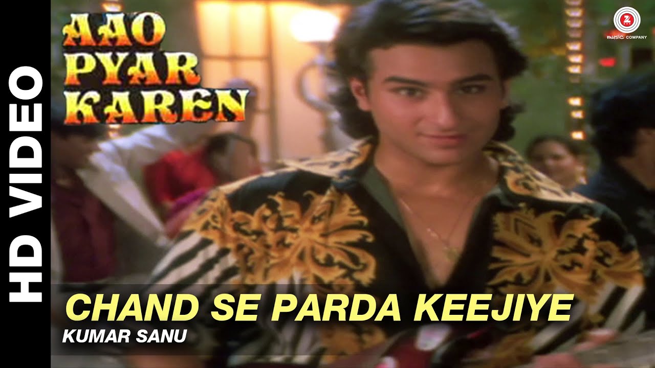 Chand Se Parda Kijiye Lyrics In Hindi-Aao Pyar Karen(1994)