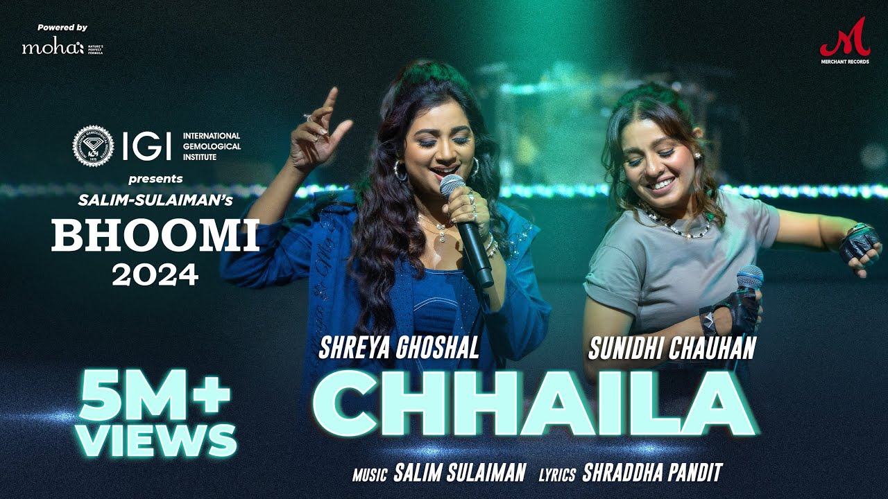 छैला Chhaila Lyrics in Hindi – Shreya Ghoshal & Sunidhi Chauhan (Bhoomi 2024)