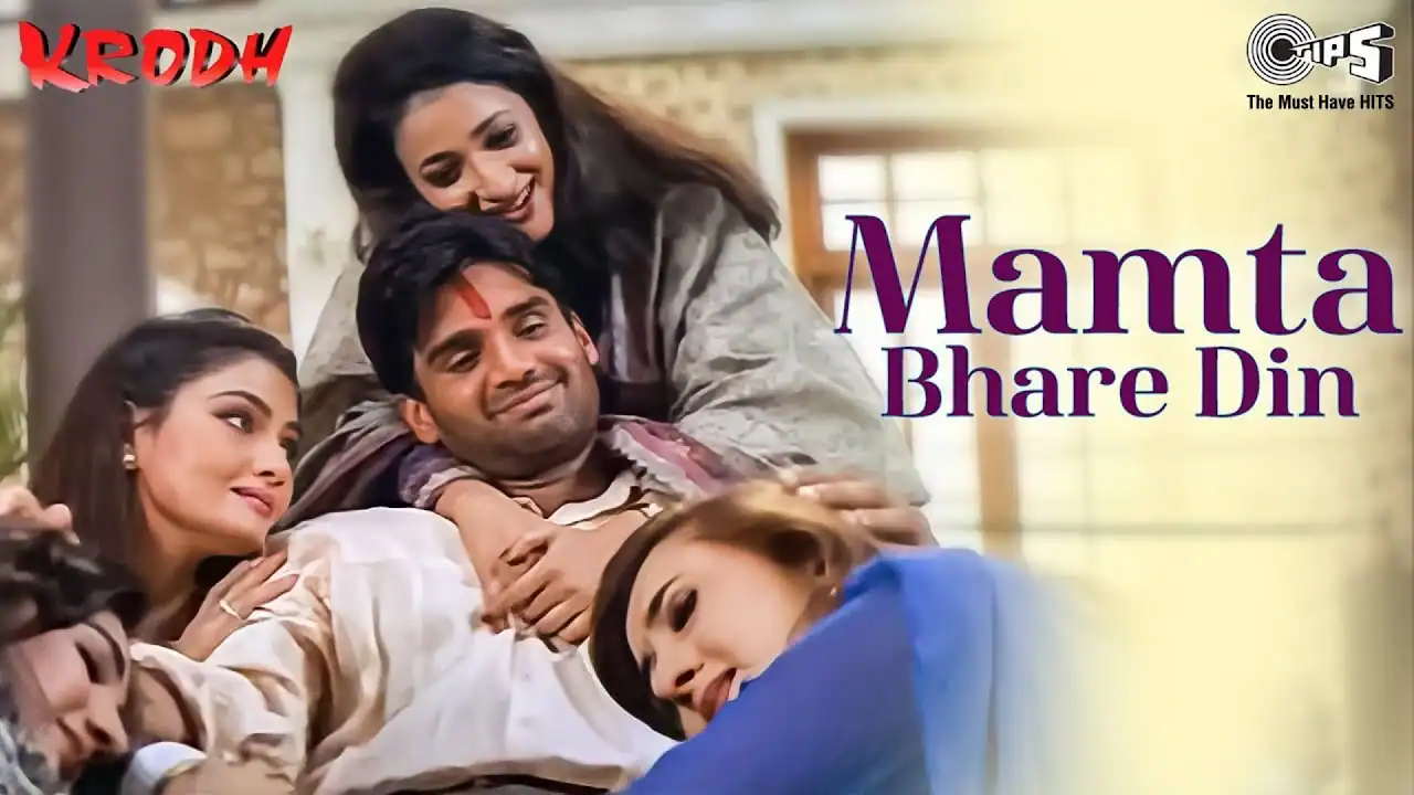 KAHAN GAYE MAMTA BHARE DIN LYRICS - Sadhana Sargam, Roop Kumar Rathod | Krodh