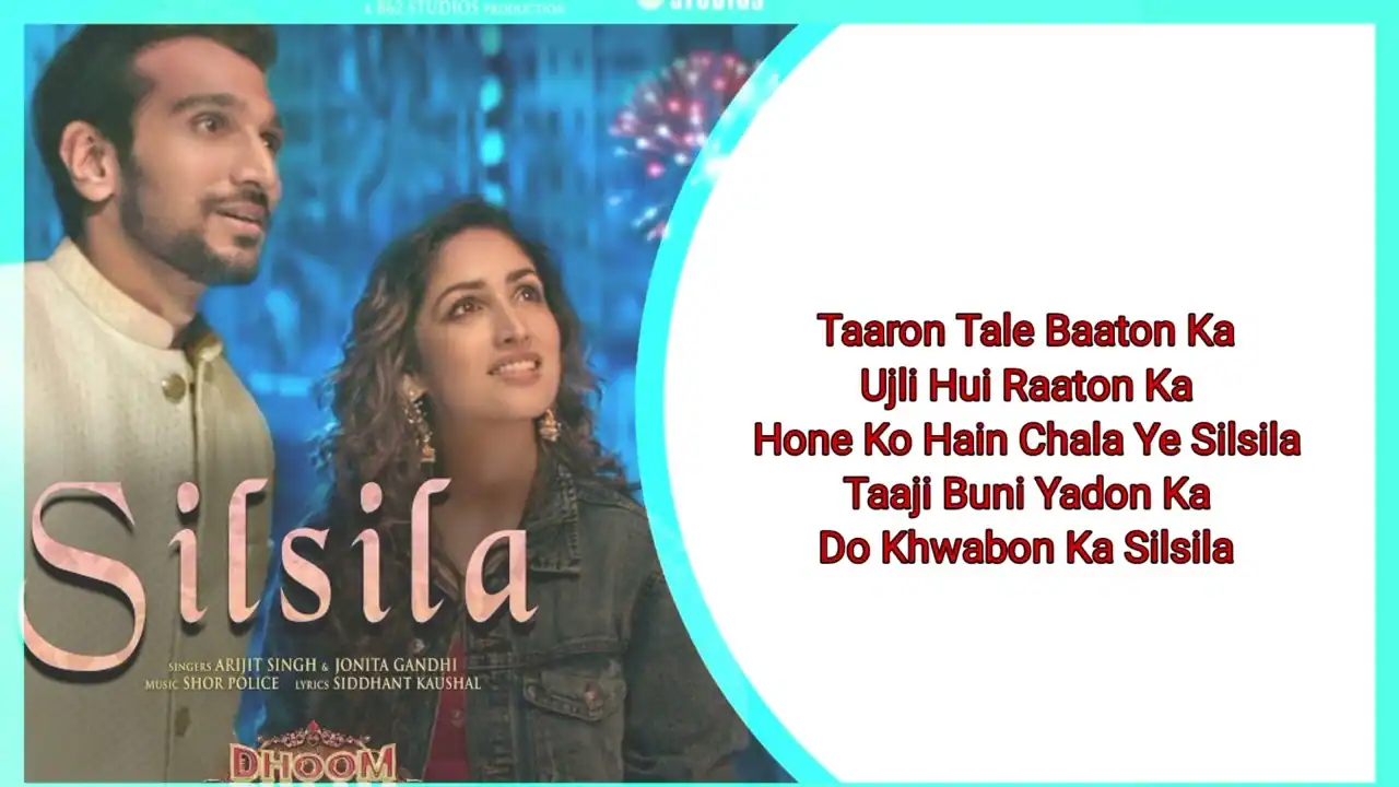 सिलसिला Silsila Lyrics in Hindi – Arijit Singh