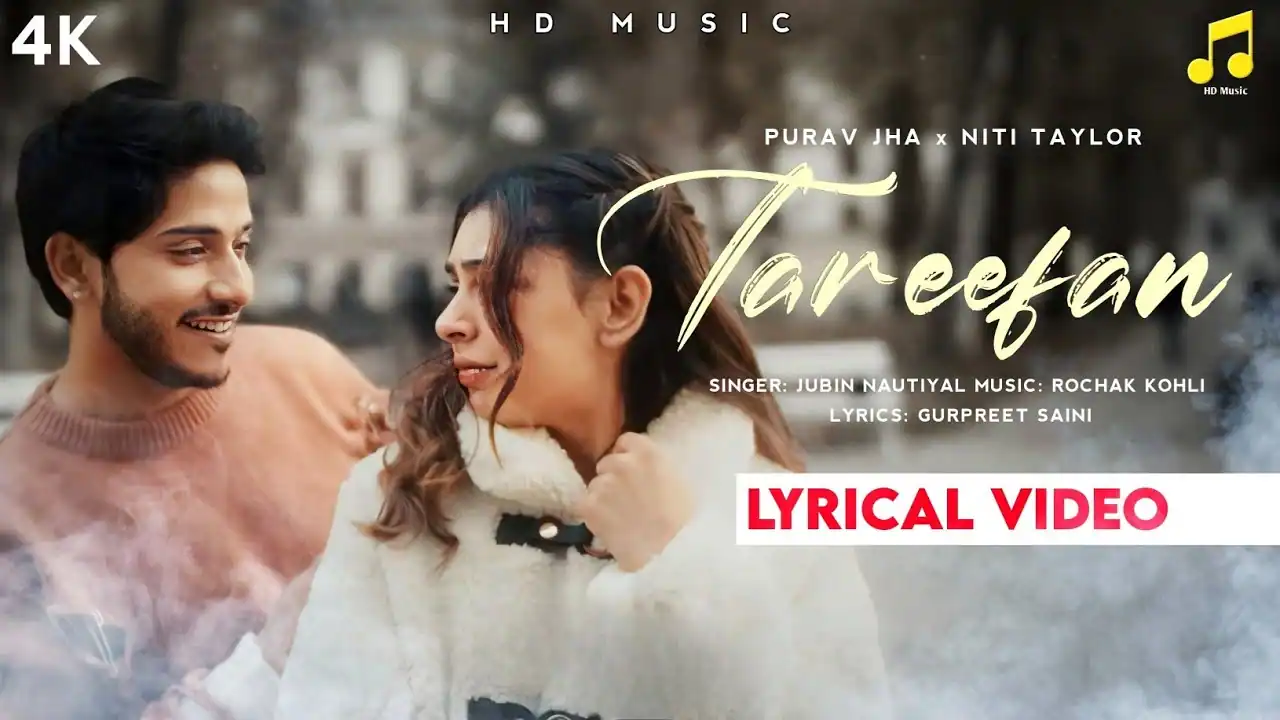 तारीफां Tareefan Lyrics in Hindi – Jubin Nautiyal