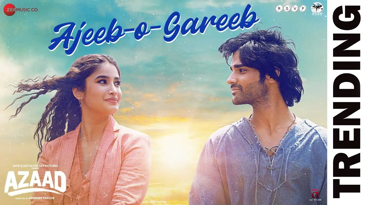 अजीबो गरीब Ajeeb O Gareeb Lyrics in Hindi – Azaad (Arijit Singh)