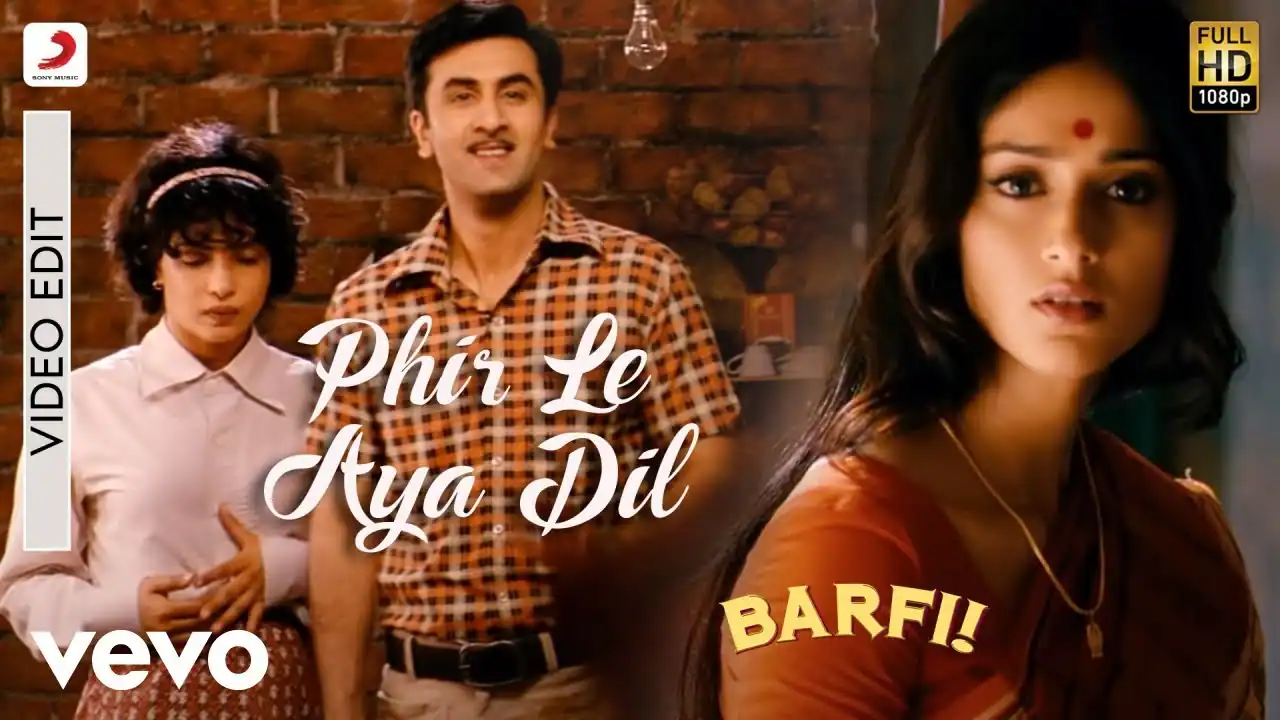 Phir Le Aaya Dil Majboor Lyrics - Arijit Singh | Barfi!