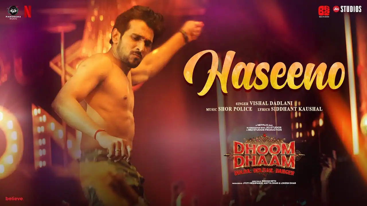 हसीनों Haseeno Lyrics in Hindi – Dhoom Dhaam