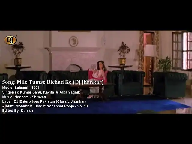 मिले तुमसे बिछड़ के हम Mile Tumse Bichhad Ke Hum Lyrics in Hindi – Salaami (1994) | Ayub Khan, Roshini Jaffery