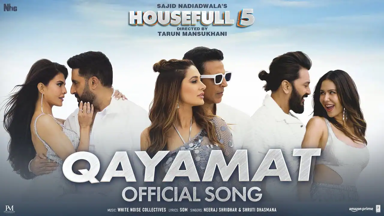 क़यामत Qayamat Lyrics in Hindi – Housefull 5(2025)