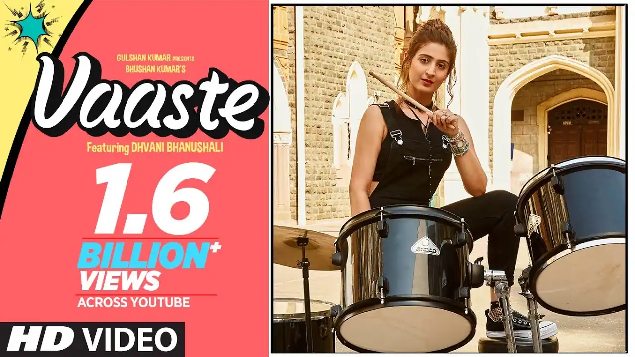 Vaaste Lyrics In Hindi-Dhvani Bhanushali & Nikhil D’Souza