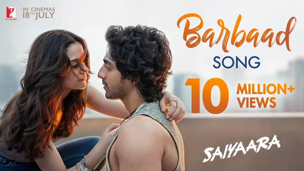 बर्बाद Barbaad Lyrics in Hindi – Saiyaara