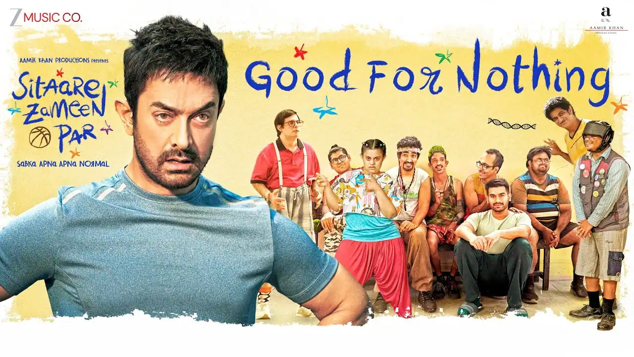 गुड फ़ॉर नथिंग Good For Nothing LyricsIn Hindi - Shankar Mahadevan, Amitabh Bhattacharya | Sitaare Zameen Par(2025)