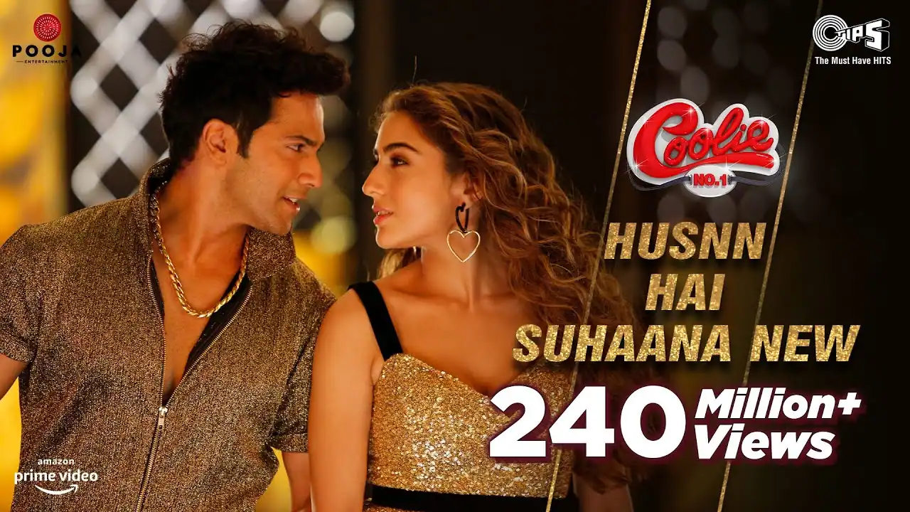 हुस्न है सुहाना Husnn Hai Suhaana New Lyrics In Hindi – Coolie No.1 – Pyaari Lyrics