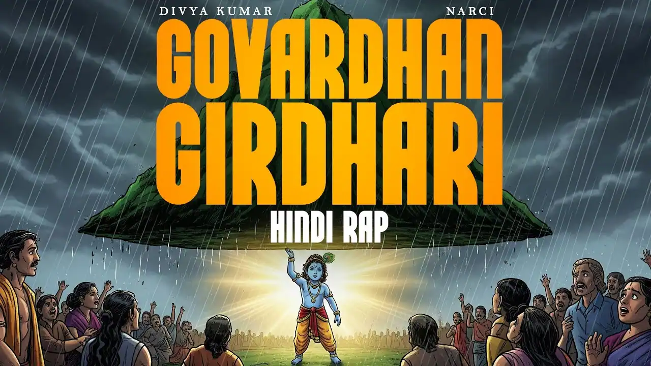 गोवर्धन गिरधारी Govardhan Girdhari Lyrics in Hindi – Divya Kumar, Narci