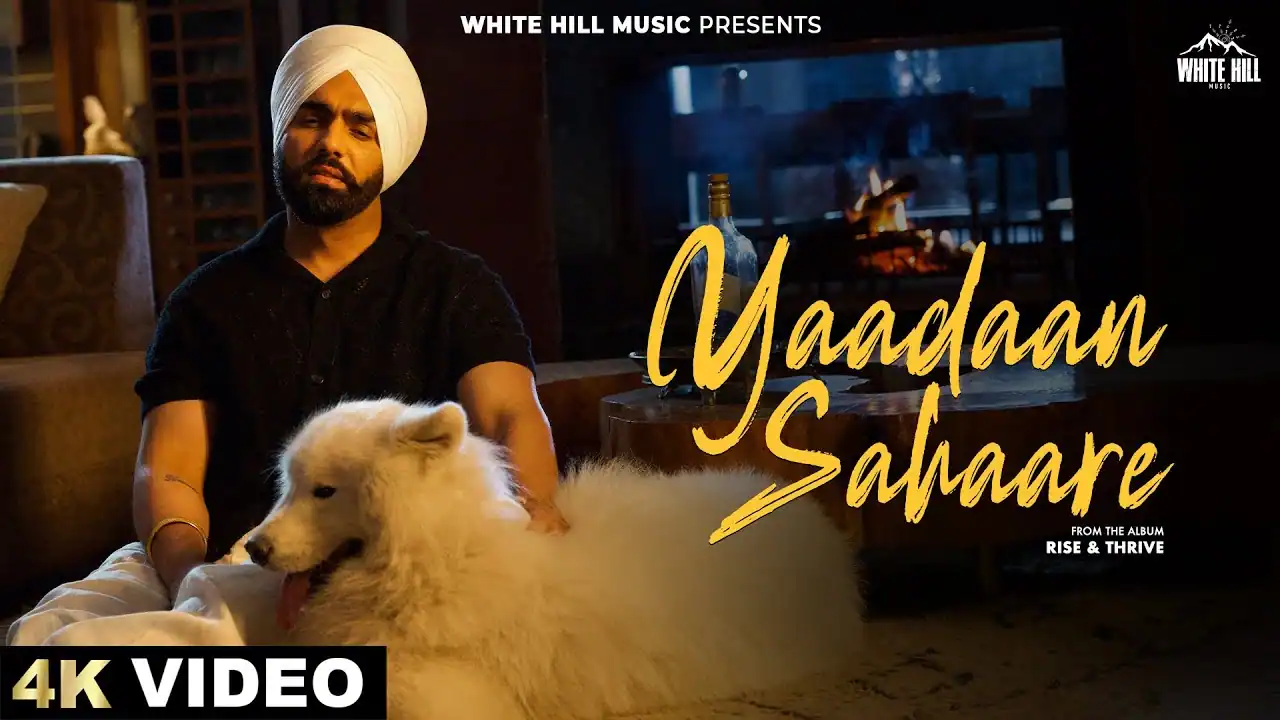 Yaadan Sahaare Lyrics In Hindi- Ammy Virk