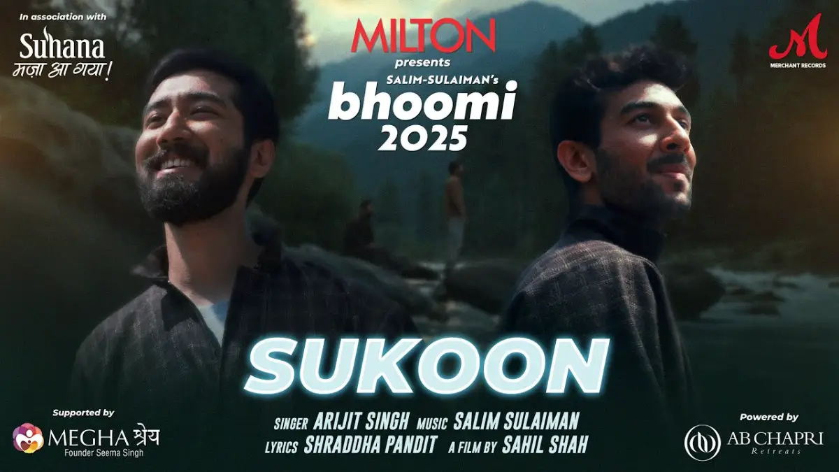 सुकून Sukoon Lyrics in Hindi – Bhoomi 2025