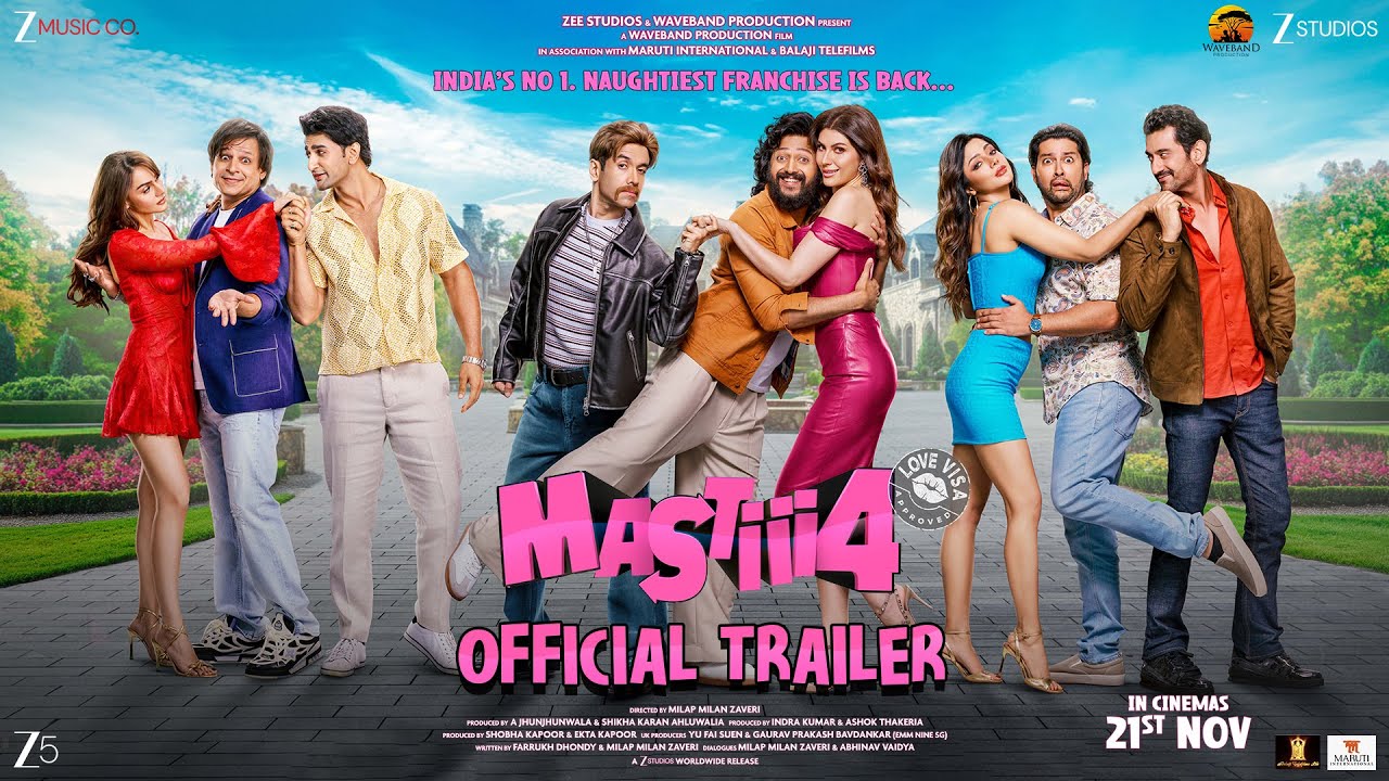 अब होगी मस्ती फोर Ab Hogi Masti 4 Lyrics in Hindi – Mastiii 4 (2025)