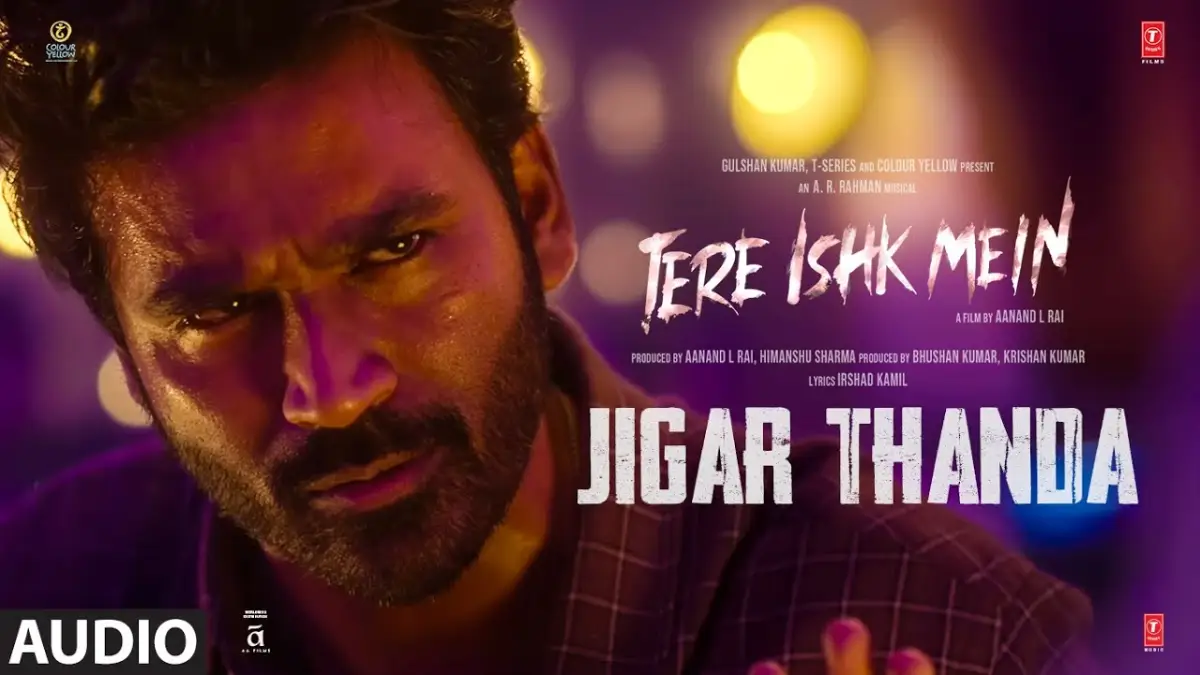 जिगर ठंडा Jigar Thanda Lyrics in Hindi – Tere Ishk Mein(2025) जिगर ठंडा Jigar Thanda Lyrics in Hindi – Tere Ishk Mein