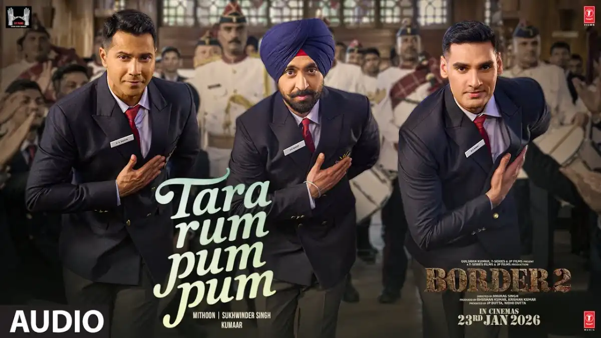 तारा रम पम पम Tara Rum Pum Pum Lyrics in Hindi – Border 2 (2026) तारा रम पम पम Tara Rum Pum Pum Lyrics in Hindi – Border 2