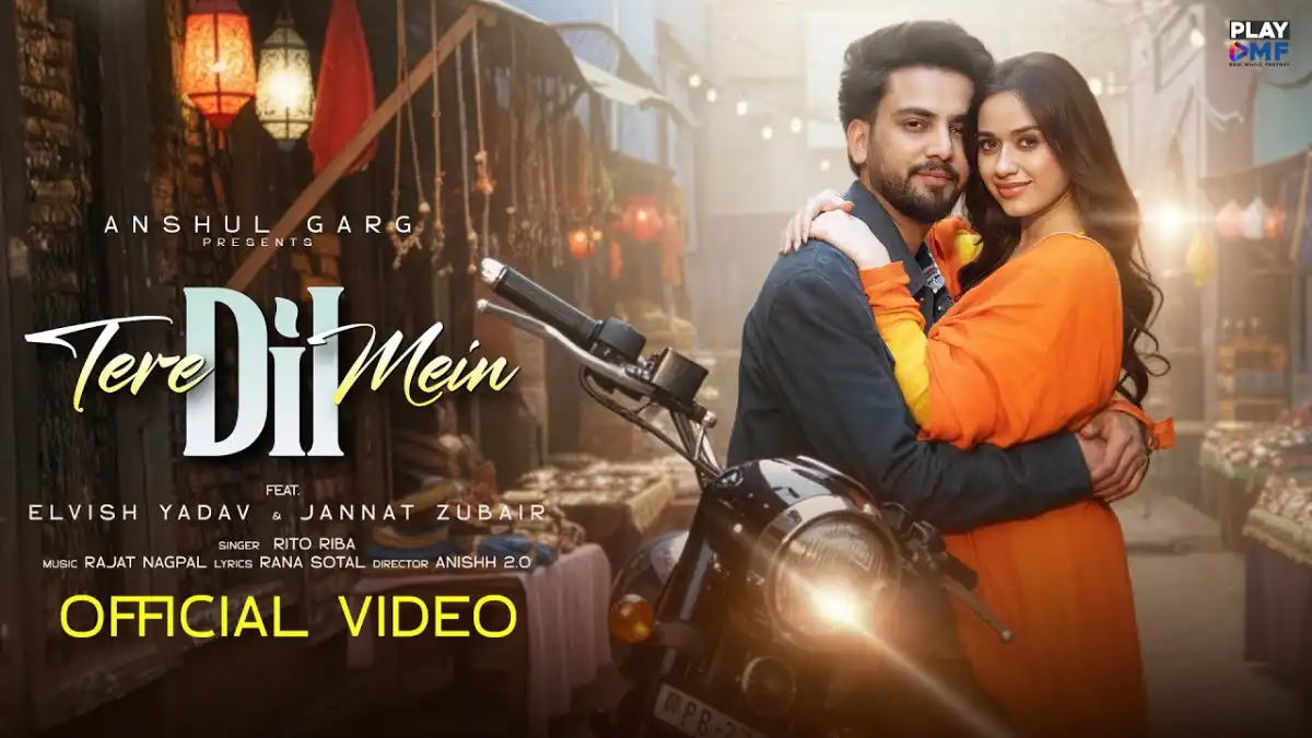 तेरे दिल में Tere Dil Mein Lyrics in Hindi – Elvish Yadav & Jannat Zubair