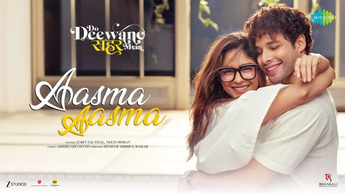 आस्मा आस्मा Aasma Aasma Lyrics In Hindi - Jubin Nautiyal, Neeti Mohan | Do Deewane Seher Mein(2026)