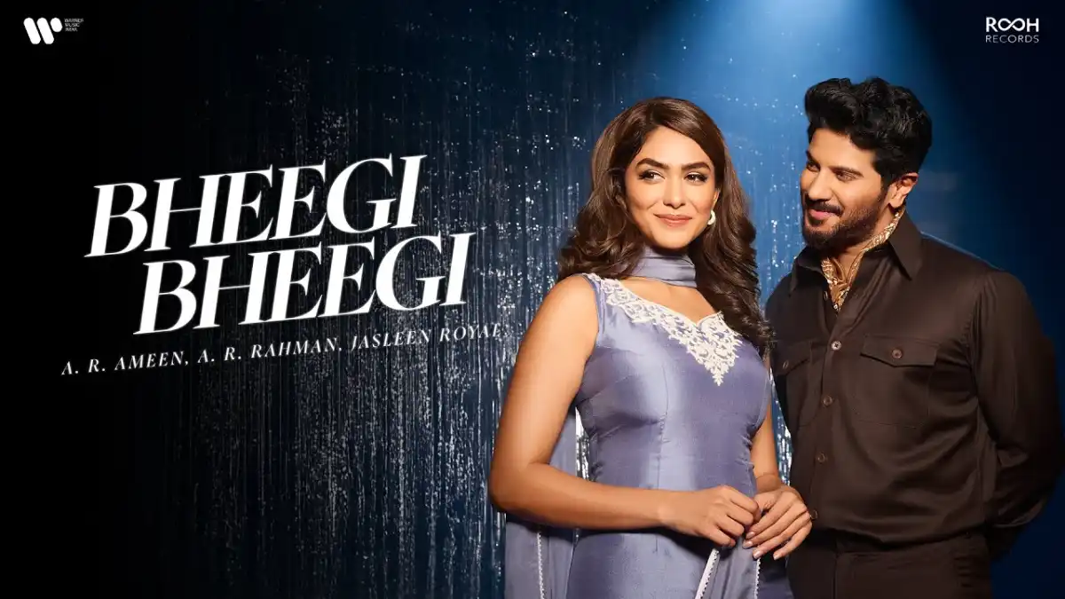 भीगी भीगी Bheegi Bheegi Lyrics in Hindi – Dulquer Salmaan & Mrunal Thakur