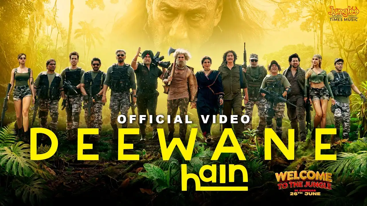 दीवाने हैं Deewane Hain Lyrics in Hindi – Welcome to the Jungle(2026) दीवाने हैं Deewane Hain Lyrics in Hindi – Welcome to the Jungle